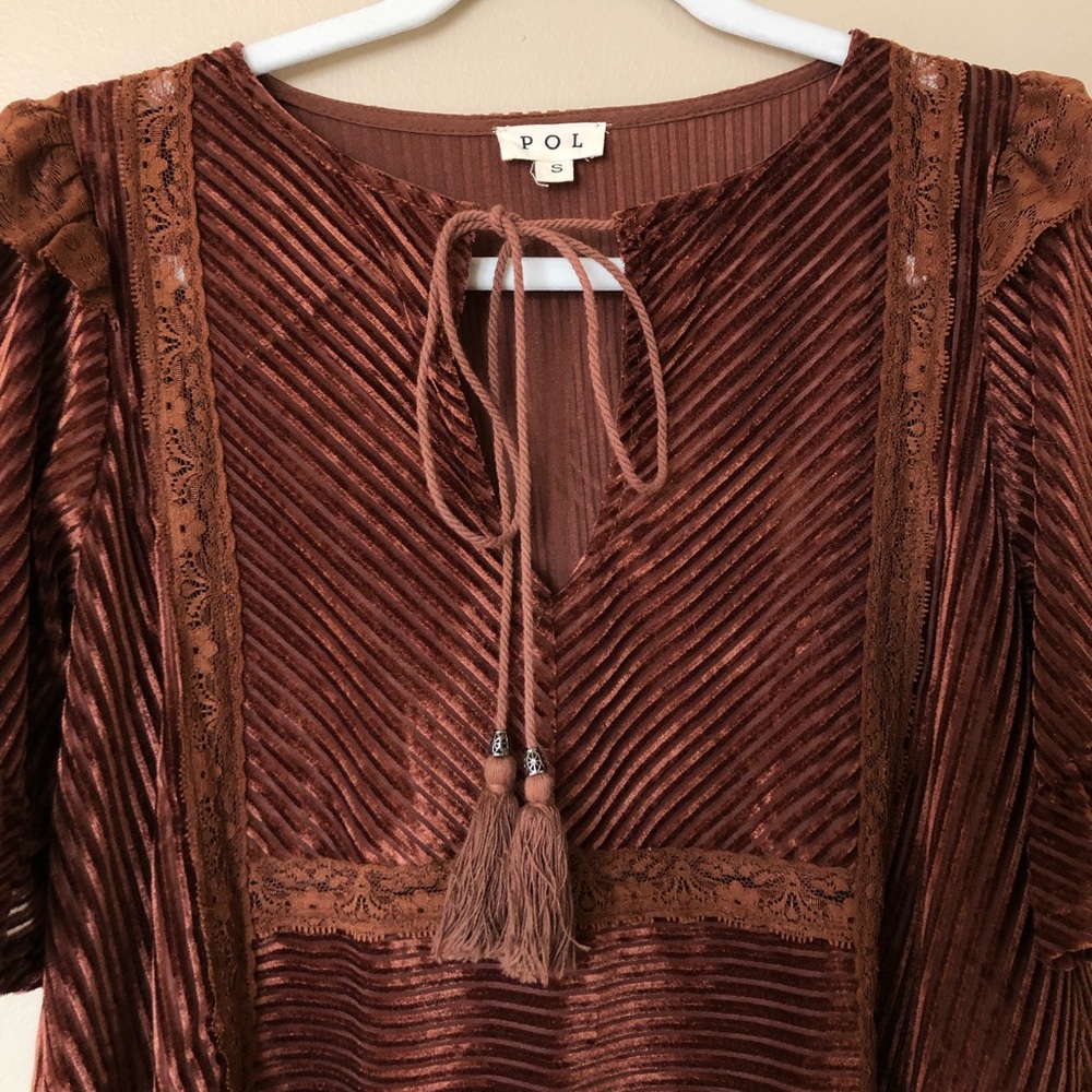 POL Velvet Corduroy Shirt - Picture 4 of 6